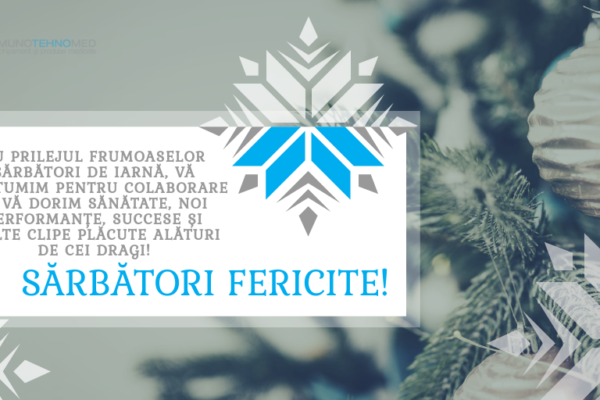 Echipa IMUNOTEHNOMED vă urează Sărbători Fericite!
